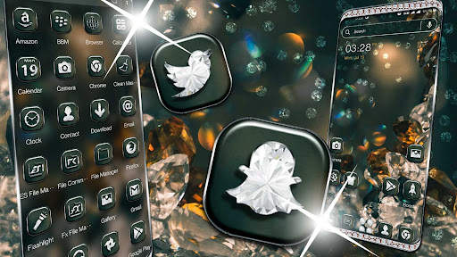 Diamond Launcher Theme screenshot 1