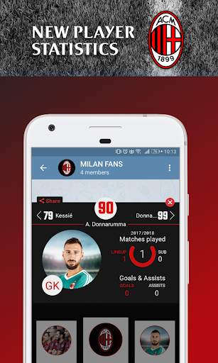 AC Milan Official Keyboard screenshot 4