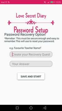 My Diary secret with lock screenshot 2
