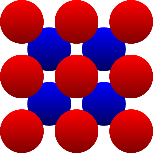 Atom 3D icon