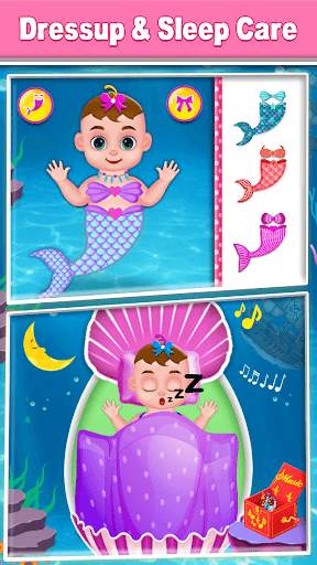 Pragnant Mermaid Care Newborn  screenshot 3