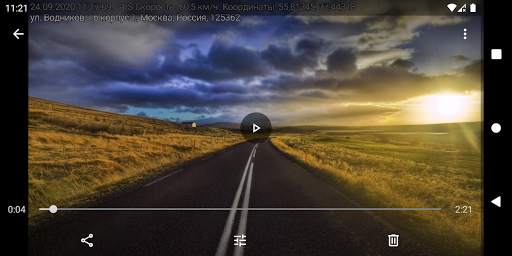 Droid Dashcam Видеорегистратор скриншот 3