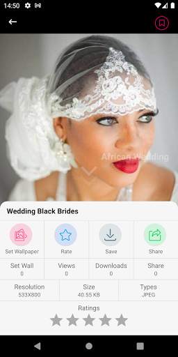 African Wedding Dresses And Wedding Hairstyle screenshot 7