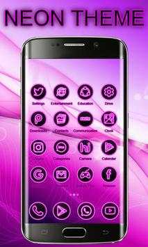 Neon Launcher Theme Free screenshot 2