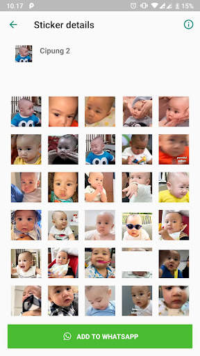 Stiker Wa Cipung Lucu Gerak screenshot 2