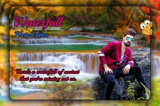 Waterfall Photo Editor screenshot 1