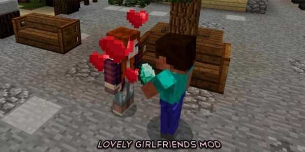 Lovely Girlfriends Mod MCPE screenshot 2