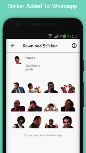 New  Stickers for Whatsapp - WAStickerApps screenshot 2