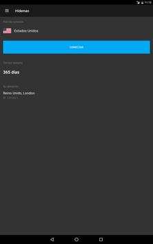 Hideman VPN screenshot 4