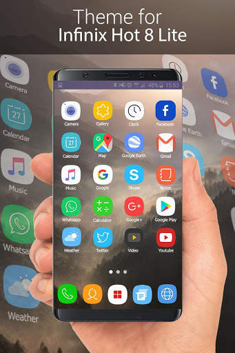 launcher Theme For Infinix 8 Lite screenshot 4