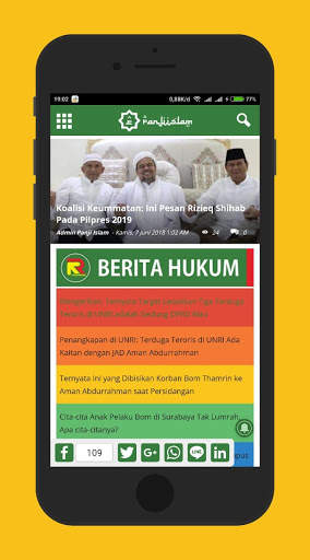 Panji Islam - Portal Berita Islam Terpercaya screenshot 1