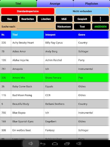 Songbook, MusicBook, MP3 Player, MIDI Karaoke screenshot 9