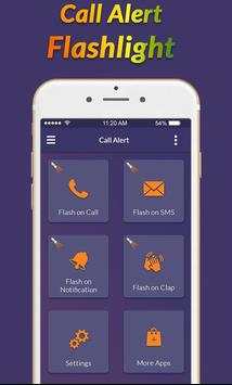 Color Flash Light Alert Calls & SMS colors 2 تصوير الشاشة