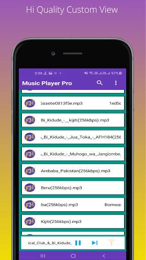 Music Player Pro 2021 The Best Audio music Player screenshot 3