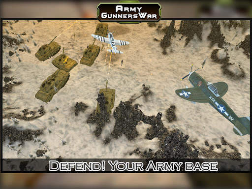 Heavy Gunners Battle Army War screenshot 3