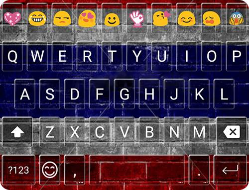 Thailand Emoji Keyboard Theme screenshot 5