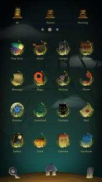 Batcat GO Launcher Theme screenshot 2