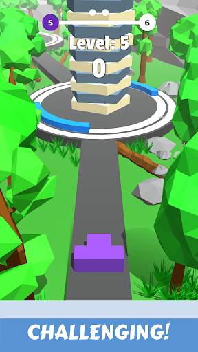 Stacky Tower Breaker: Fire Shooting Stack Ball 3D screenshot 4