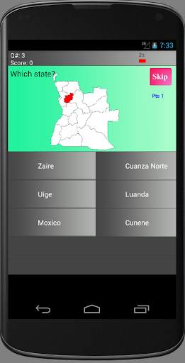 Angola Province Maps and Capitals 4 تصوير الشاشة