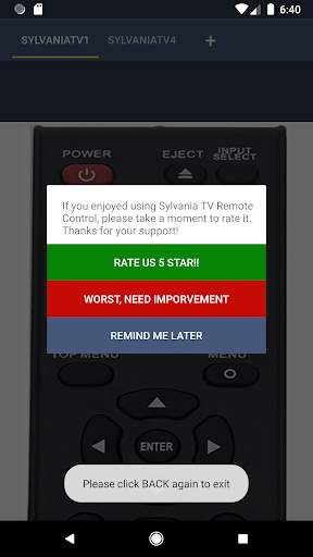 Sylvania TV Remote screenshot 5