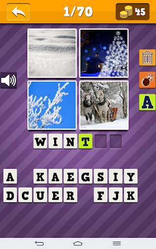 Quiz for 4 Pics 1 Word screenshot 1