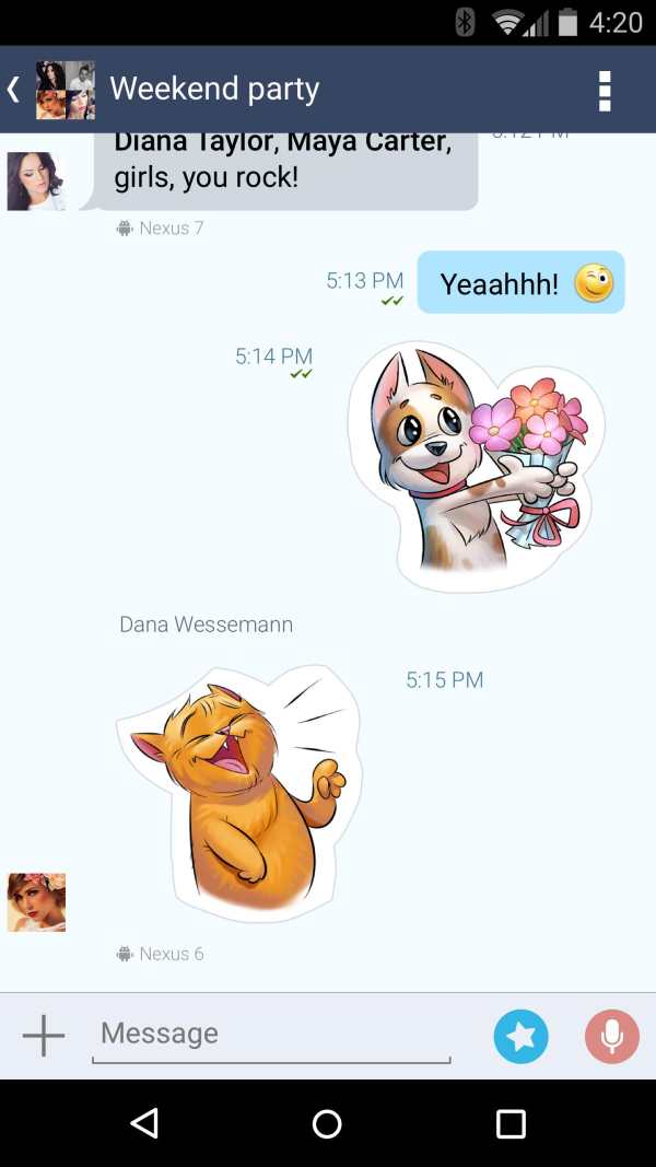 4talk Messenger screenshot 7