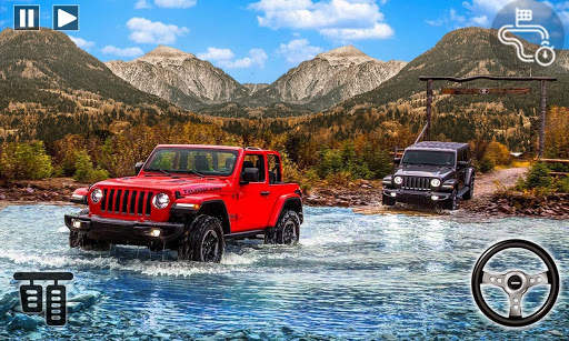 Offroad Tourist Jeep Drive Game 2018 screenshot 1
