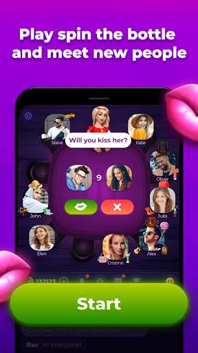 Spin the bottle and kiss, date screenshot 5