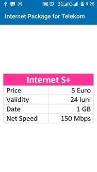 Internet Package for Telekom screenshot 8