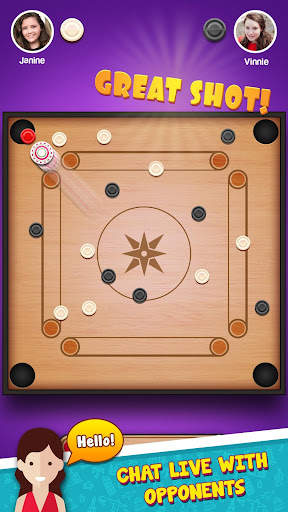 Carrom Master - Online Carrom 3 تصوير الشاشة