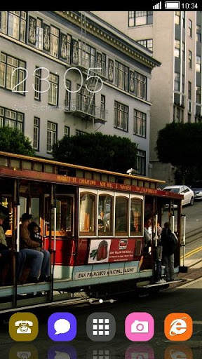 Street Car City Theme HD स्क्रीनशॉट 1