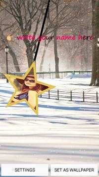 My Star Photo Live Wallpaper screenshot 1
