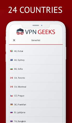 VPN Geeks - VPN Client screenshot 2