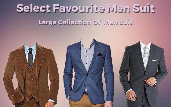 Men Suit Photo Maker 4 تصوير الشاشة