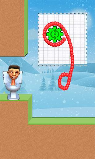 Draw To Smash : Toilet Puzzle скриншот 3