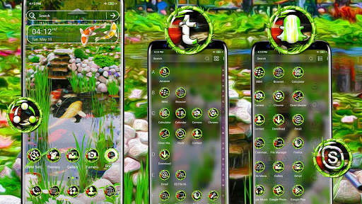 Water Garden Theme Launcher screenshot 4