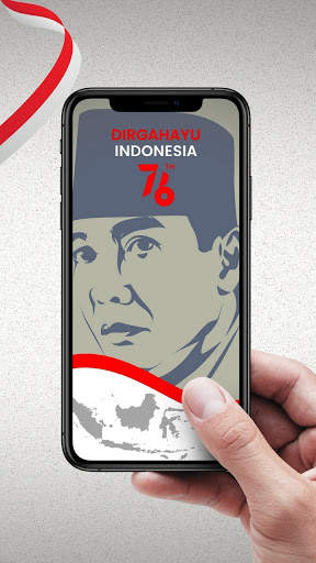 17 Agustus HUT RI ke 76 Wallpaper screenshot 1