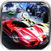 Traffic racing icon