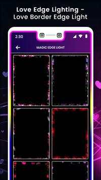 Love Edge Lighting - Love Border Edge Light screenshot 2
