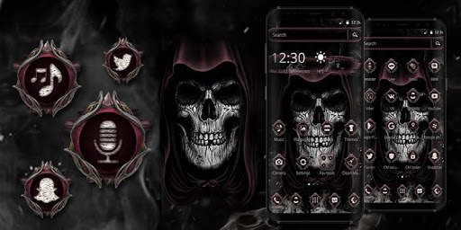 Devil Dark Skull Theme screenshot 4