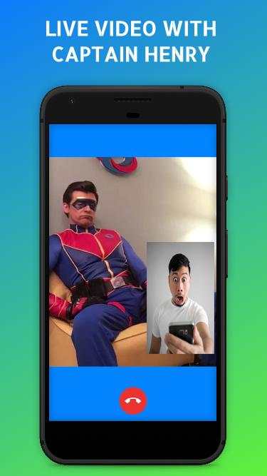 Captain Henry Fake Calling Video & henry danger screenshot 4