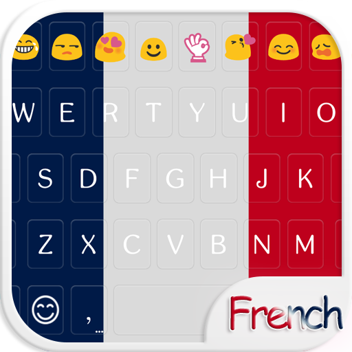 French Emoji Keyboard Theme icon