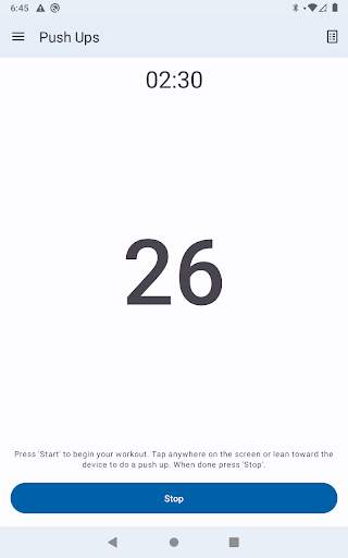 Push Ups Counter and Timer screenshot 5