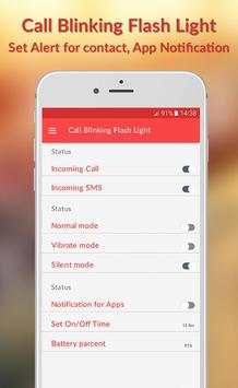 Call Blink Flash Light screenshot 2