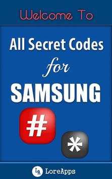 All Secret Codes for Samsung Mobiles screenshot 1