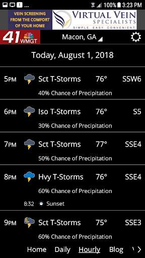 41NBC AccuWeather App screenshot 2