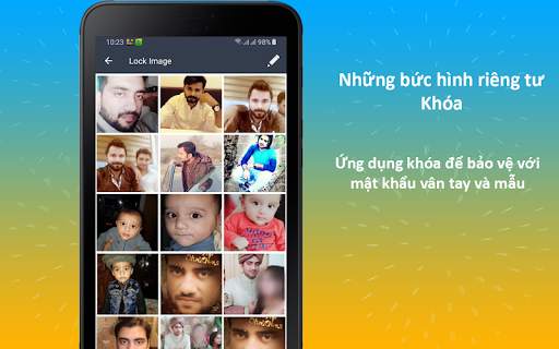 Ứng dụng Khoa Vân tay Bộ sưu screenshot 6