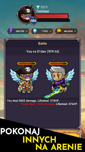 Simplest RPG - AFK Idle Game screenshot 2