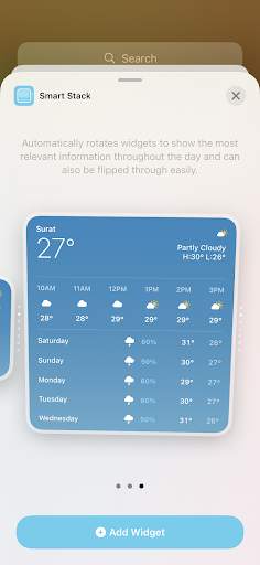 Launcher iOS Widgets screenshot 3