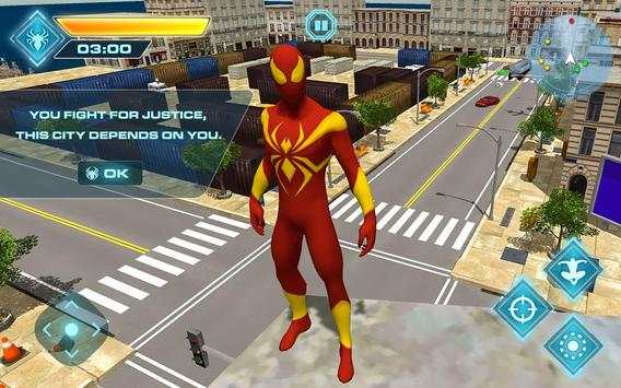 Flying Iron Spider Hero Adventure screenshot 3